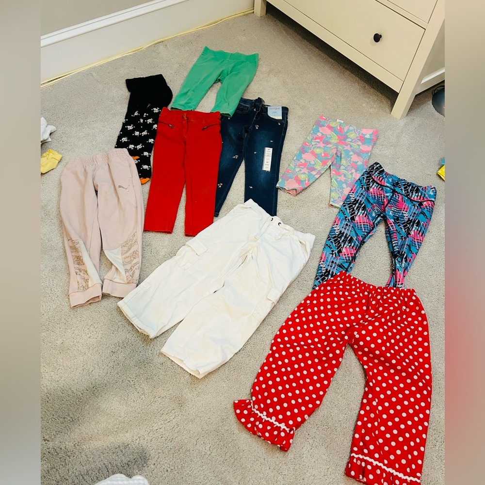 Girls pants bundle